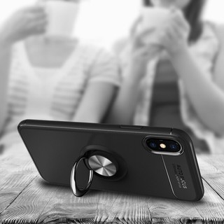 Ốp lưng iPhone 6/6plus/7/7plus/8/8plus/X/XS MAX dẻo có chân chống iRing