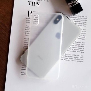 Ốp Lưng Iphone Lụa Nhám chống bám vân tay