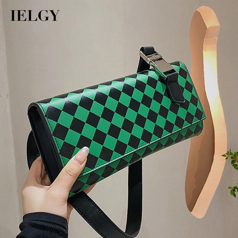 IELGY Túi Đeo Vai Hình Vuông Cỡ Nhỏ Kiểu retro Thời Trang Cao Cấp Cho Nữ