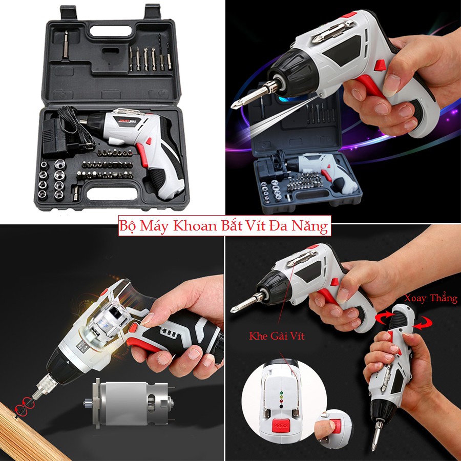 MÁY KHOAN BẮT VÍT JOUST MAX 46 chi tiết
