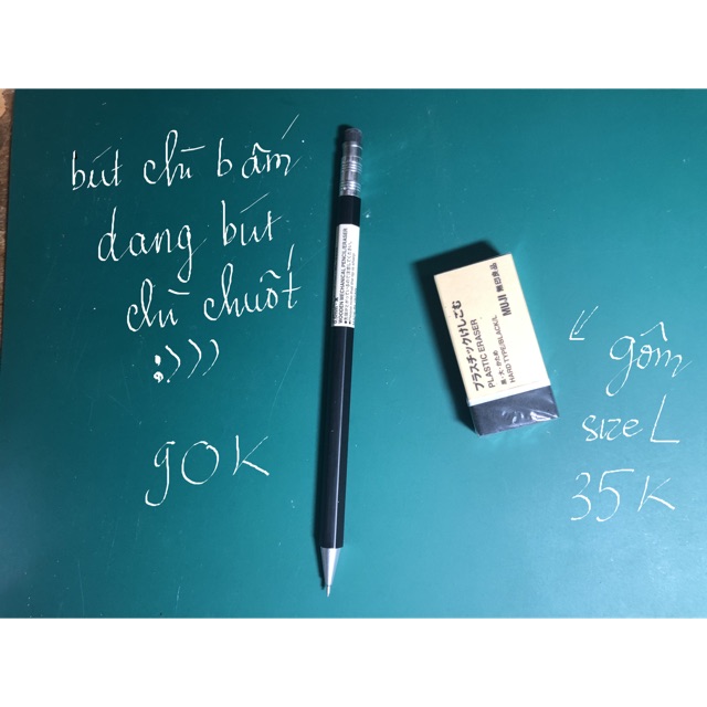 Bút chì bấm Muji cao cấp