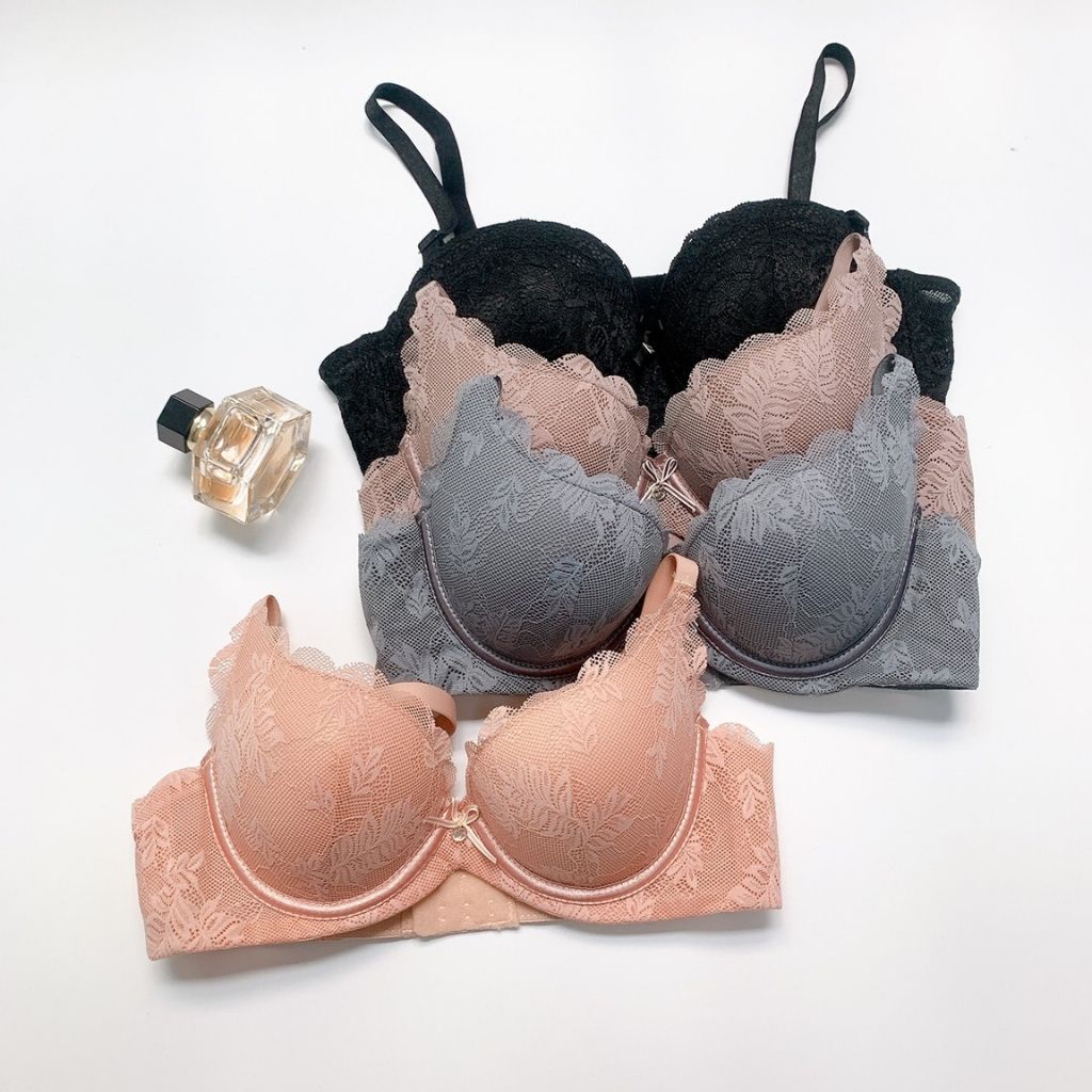 Áo ngực nữ ren có gọng đệm mút nâng ngực sexy gợi cảm DEVARI A7321