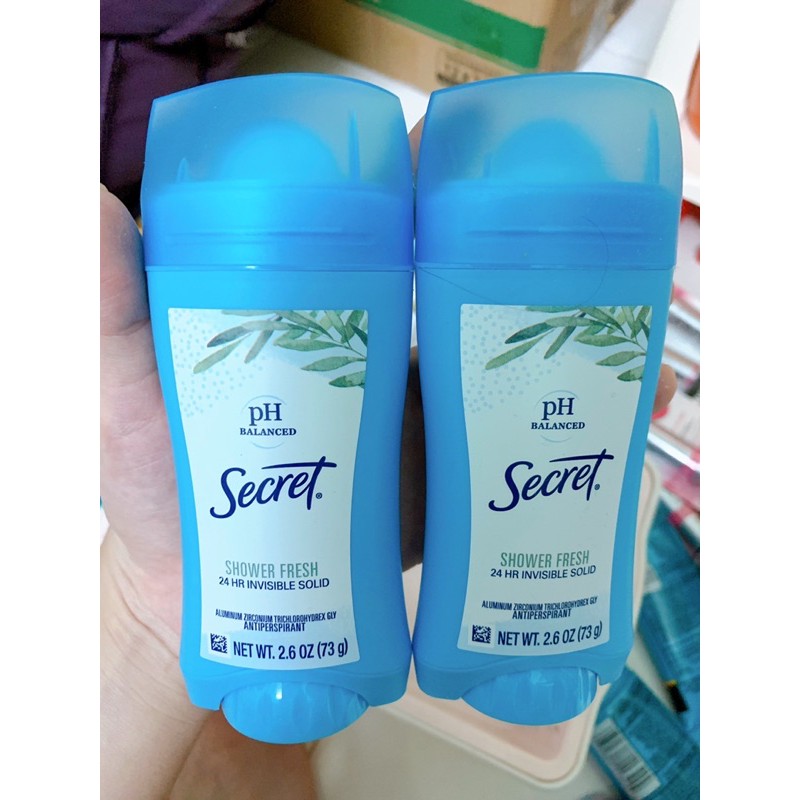 (MẪU 2021) Lăn Khử Mùi Secret SÁP/ CLEAR GEL của Mỹ loại 73g | BigBuy360 - bigbuy360.vn
