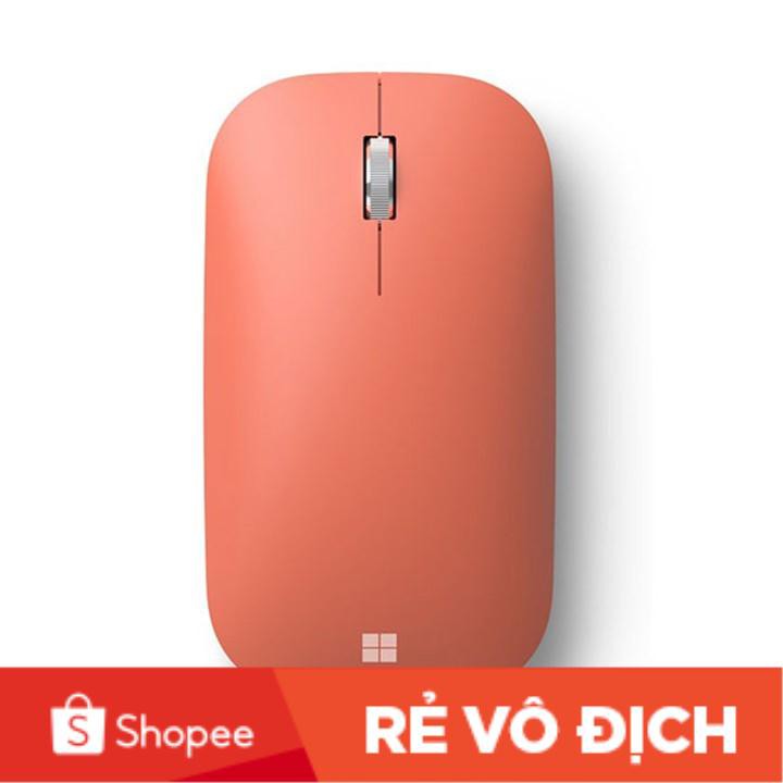 Chuột không dây Bluetooth BlueTrack Modern Mobile Microsoft_ KTF-00044_ màu  hồng đào - hàng chính hãng