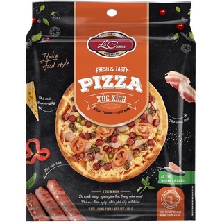 PIZZA LACUSINA 180g (BÒ BẰM- HẢI SẢN- XÚC XÍCH)