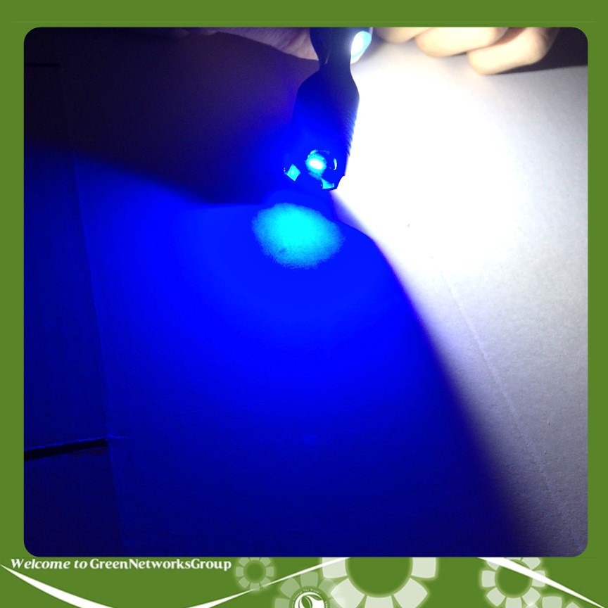 Đèn pha led 2 chân M5 M11G dành cho xe máy( ánh sáng trắng xanh)