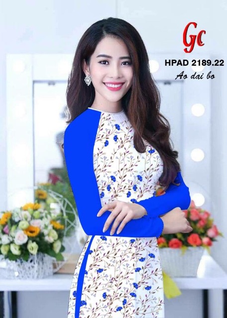 Vải Áo Dài Hoa Nhỏ Đều Thanh Tú