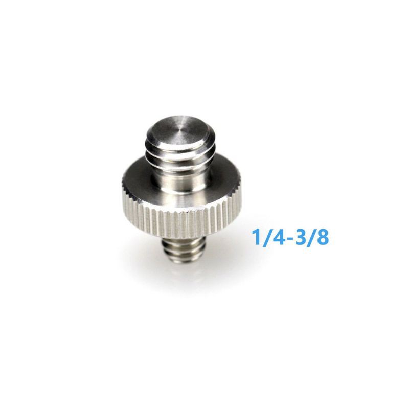 Đầu Chuyển Đổi 1 / 4 &quot;Sang 1 / 4&quot; Hoặc 3 / 8 &quot;Male Sang 1 / 4 / 3 / 8 Inch Cho Tripod