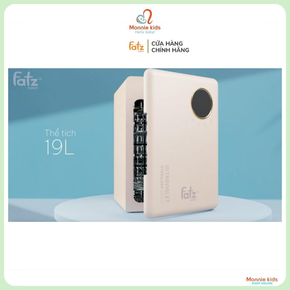 Máy tiệt trùng sấy khô UVC Fatzbaby LED KING 2, máy tiệt trùng bình sữa 19L - Monnie Kids