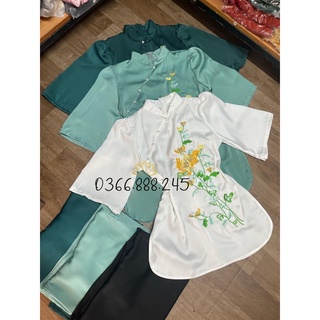 SET LỤA XINH XẮN ĐI CHÙA L14