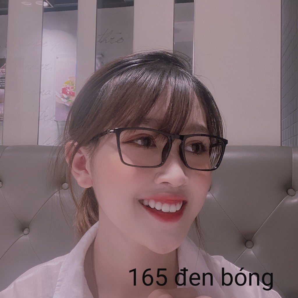 Kính Cận Mắt Vuông Gọng Nhựa Dẻo J165 | BigBuy360 - bigbuy360.vn