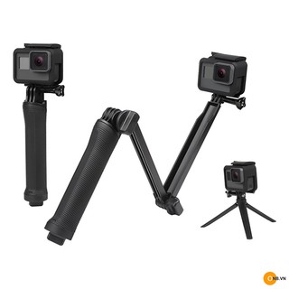 Gậy 3way 3 khúc Mono Tripod dành cho GoPro, Osmo Action Pocket