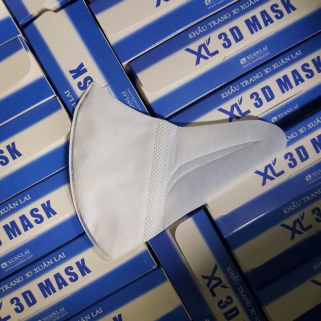 Khẩu trang 3D Xuân Lai tiêu chuẩn Nhật - Việt Nam.