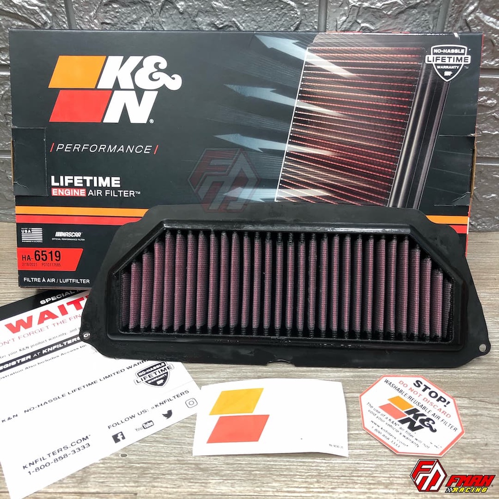 LỌC GIÓ KN CB650R/CBR650R CHÍNH HÃNG