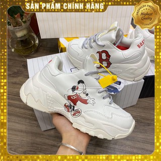 Giày thể thao sneaker ml b mickey đỏ bản chuột đỏ in 3d 1/1