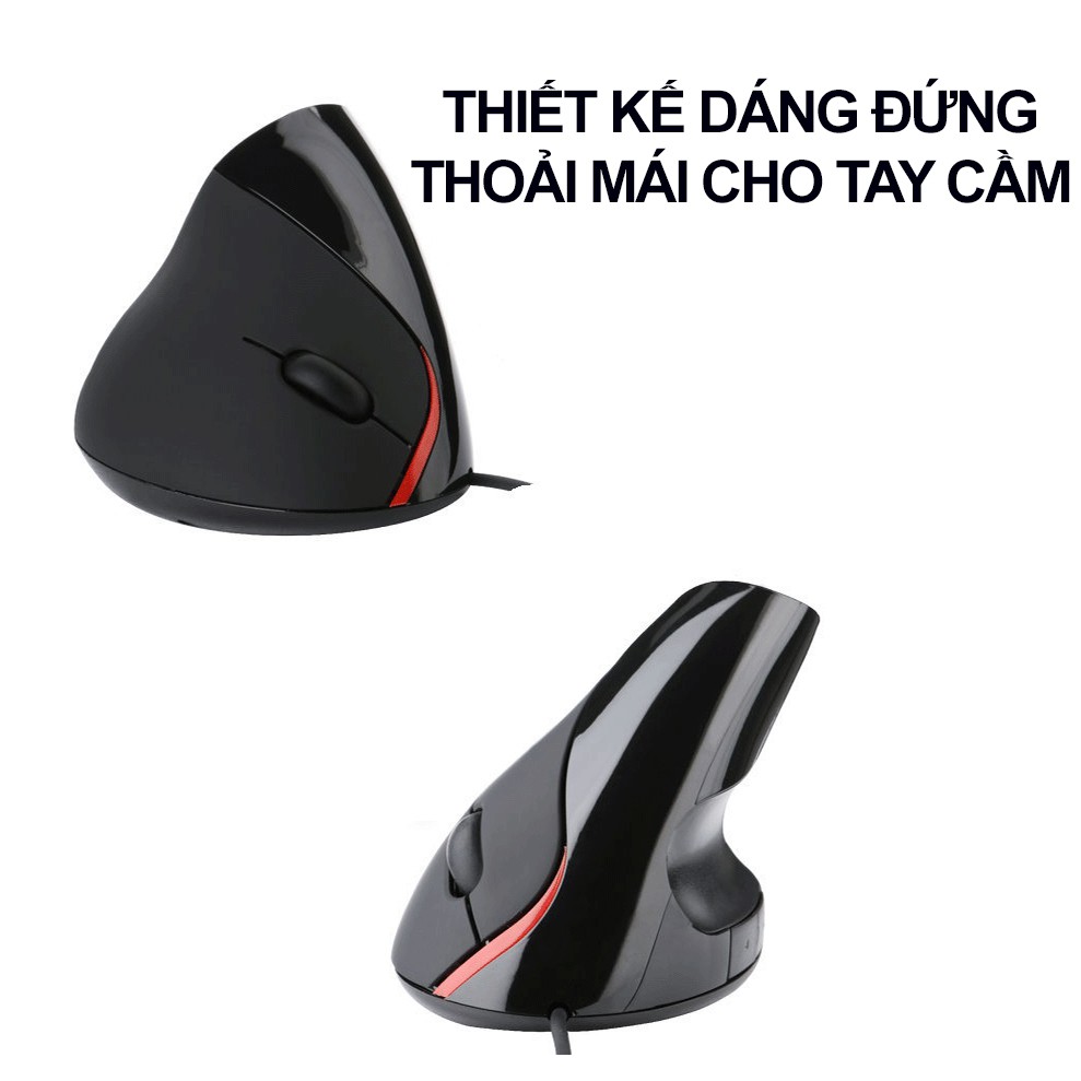 Chuột Gaming Chuột Máy Tính Có Dây Dáng Đứng Chống Mỏi Cổ Tay