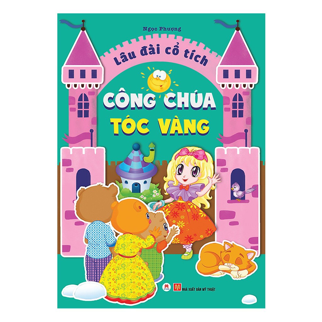 Sách - Lâu Đài Cổ Tích - Công Chúa Tóc Vàng