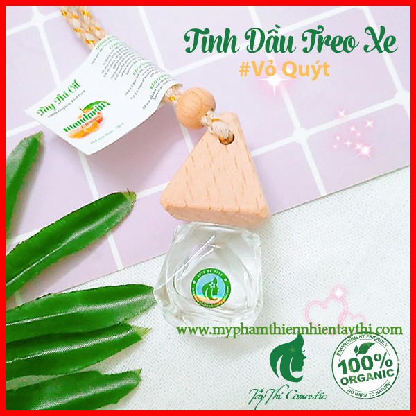 Tinh Dầu Treo Xe Vỏ Quýt