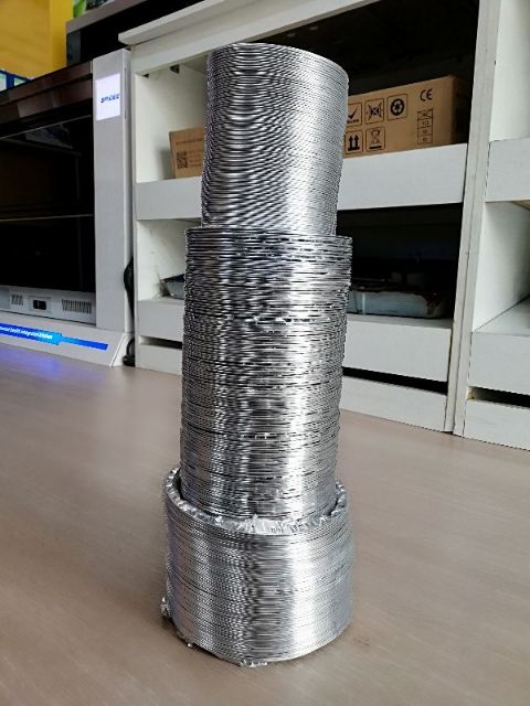 Ống gió bạc máy hút mùi D200mm x 8m