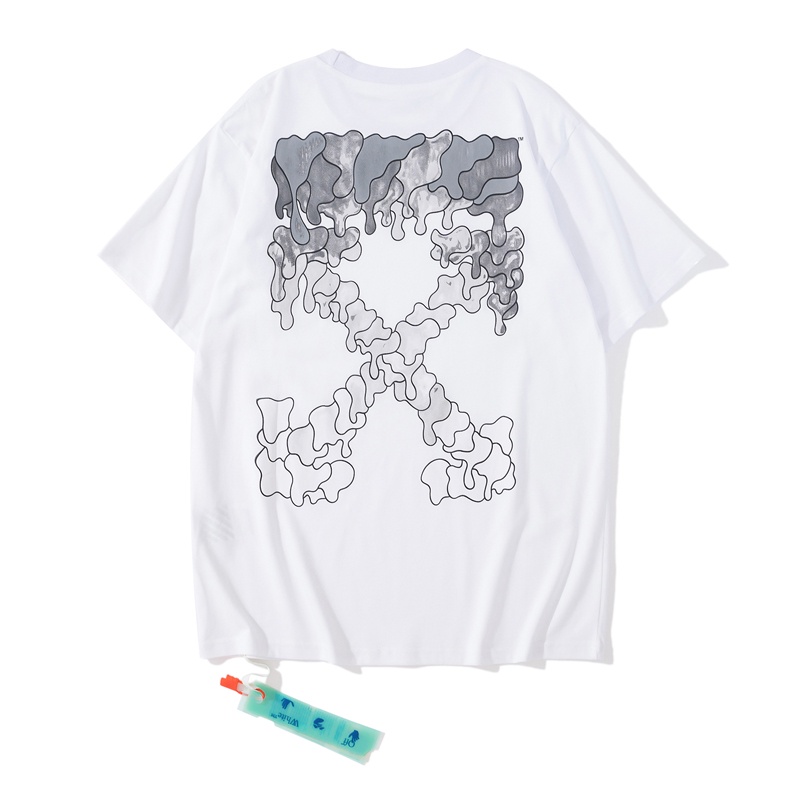 Áo Thun Tay Ngắn In Logo OFF White Thời Trang Cổ Điển