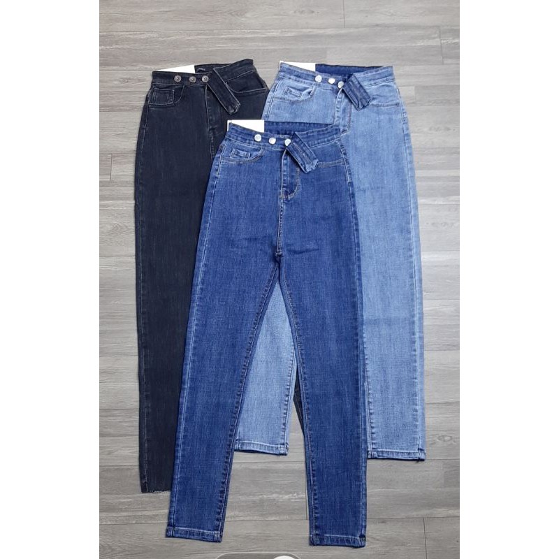 Quần rin cạp cao