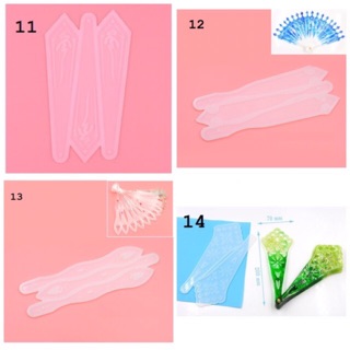 [ORDER] Khuôn silicon cho resin làm quạt