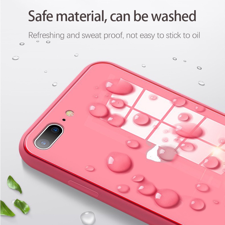 Ốp điện thoại tráng gương màu sắc ngọt ngào cho iPhone 6 6S X XS MAX XR iPhone 11 11Pro iPhone 11Promax