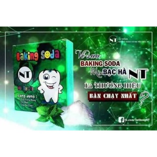 Baking soda mix bạc hà NT