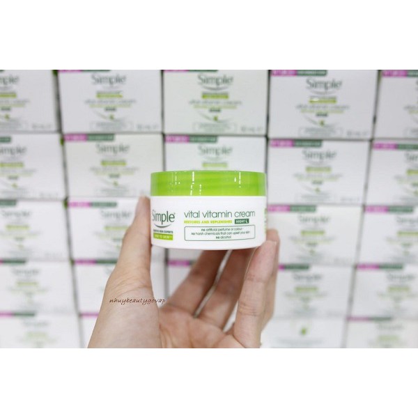 Kem Dưỡng Da Ban Đêm Simple Vital Vitamin Cream 50ml