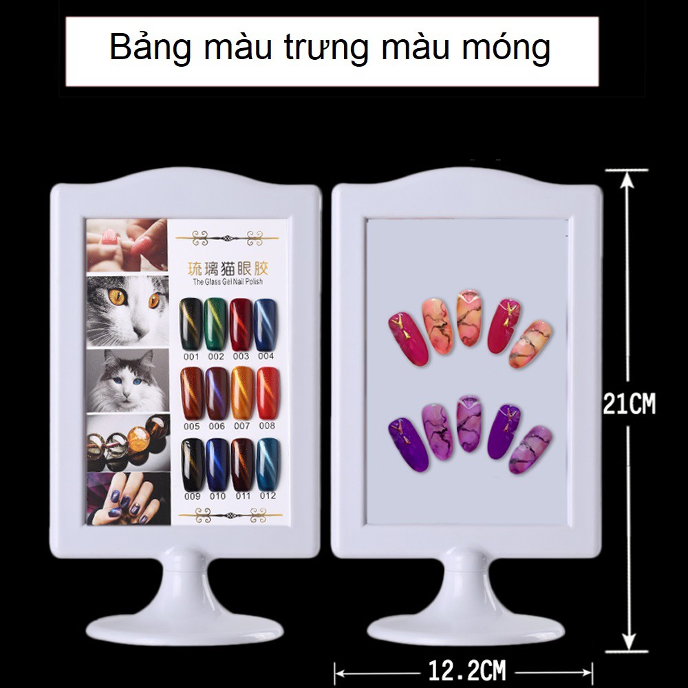 Bản trưng bày màu móng- tặng móng