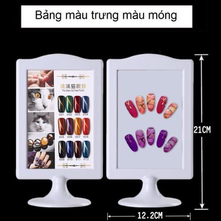 Bản trưng bày màu móng- tặng móng