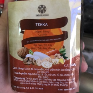 TEKKA THỨC ĂN BỔ DƯỠNG 200g