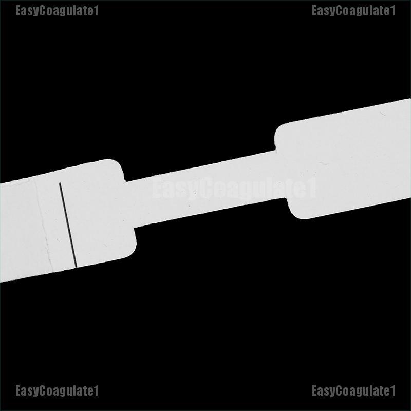 50/100 Tag giá trống bằng giấy gắn trang sức nhẫn khuyên tai