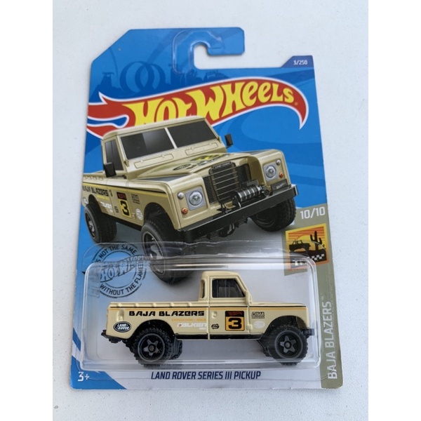 Combo 2 xe Land Rover Series 3 Pickup (1 Zamac 1 thường)