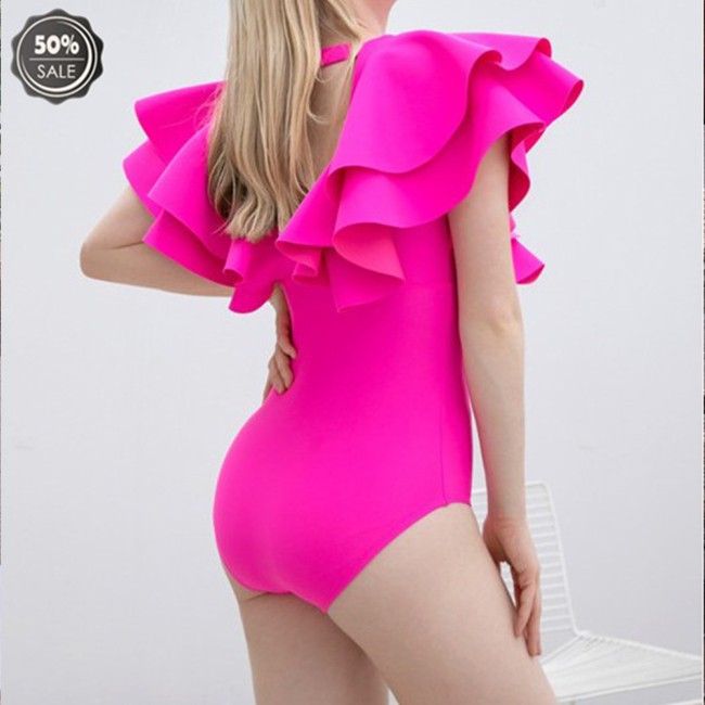 Đồ Bơi Một Mảnh Nhún Bèo Gợi Cảm Cho Nữ | BigBuy360 - bigbuy360.vn