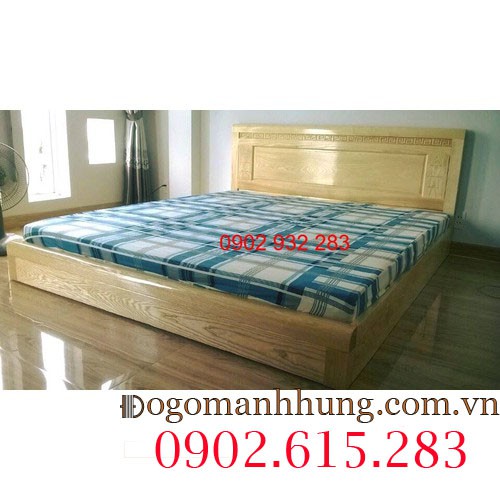 Giường ngủ kiểu nhật sát đất gỗ sồi 1M6 và 1M8X2M mẫu G05 | BigBuy360 - bigbuy360.vn