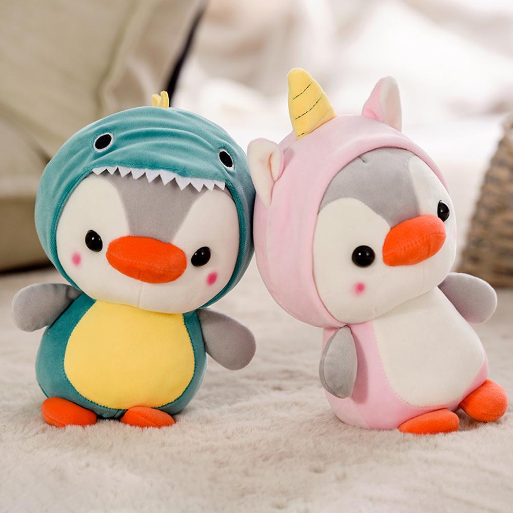 Móc Khóa Khủng Long / Chim Cánh Cụt / Khủng Long Nhồi Bông Đáng Yêu 13 / 25cm