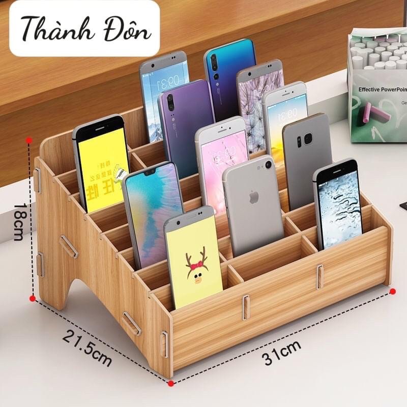 khay gỗ sơn tĩnh điện 24 ngăn