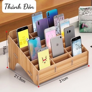 Khay gỗ sơn tĩnh điện 24 ngăn