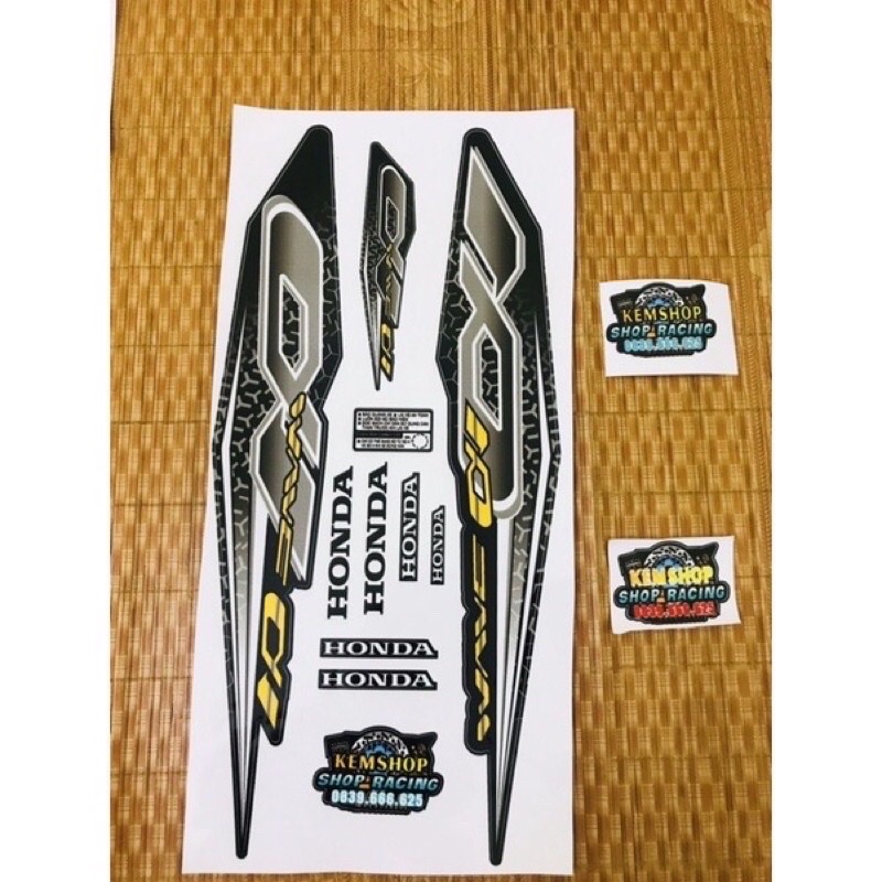 Tem Giả Zin Wave 2019 Dán Các Loại Xe Wave 50/100/110