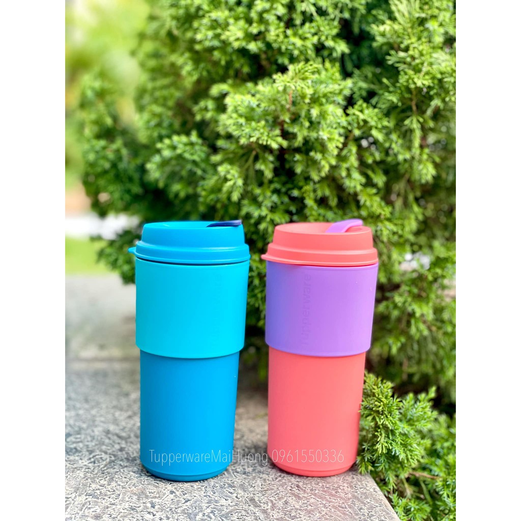 Bình nước Tupperware Coffee To Go 490ml