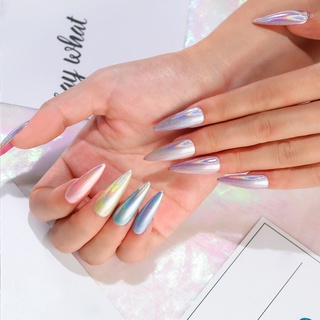 Bột Trang Trí Móng Hiệu Ứng Gương 6 Màu