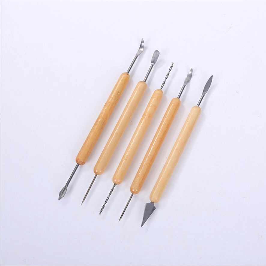 Bộ 14 Dụng Cụ Điêu Khắc Tạo Hình Đất Sét Đa Năng, Nặn Tượng, Búp Bê, Điêu Khắc Gốm