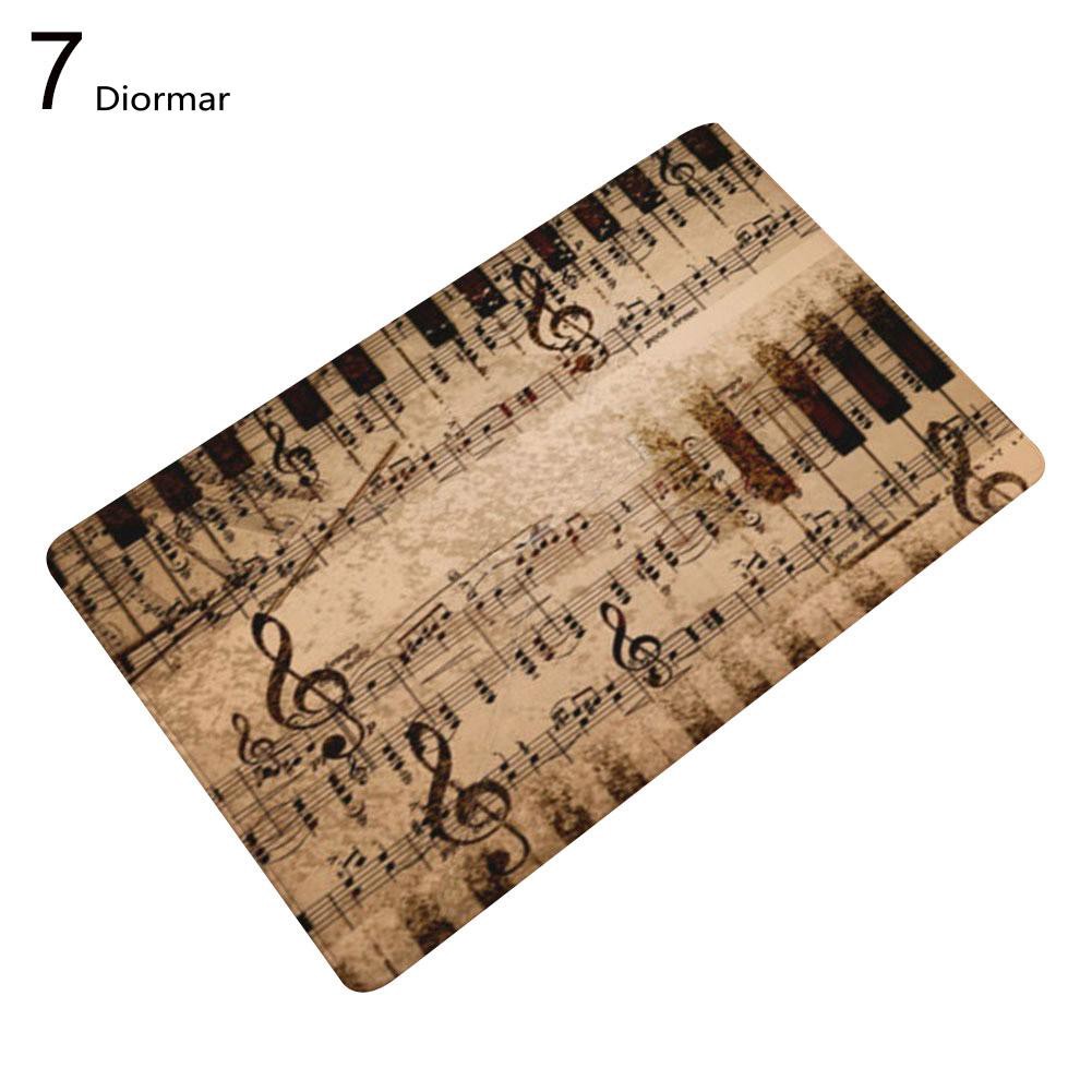 Thảm chùi chân chống trượt hình đàn piano