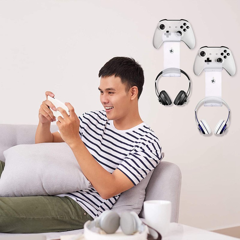 Giá Đỡ Tay Cầm Chơi Game Ps4 Xbox Gắn Tường Tiện Dụng