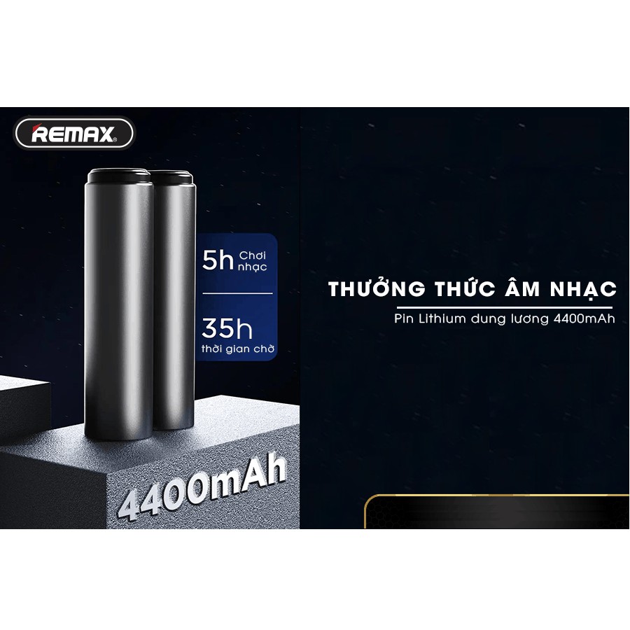 [Mã SKAMPUSHA8 giảm 8% đơn 300K] Loa Kéo Bluetooth Karaoke Remax RB-X6 công suất 50W tích hợp 2 micro không dây