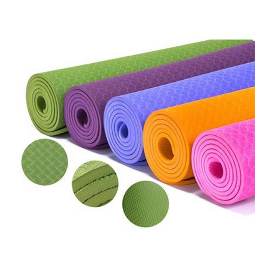 [𝑭𝑹𝑬𝑬𝑺𝑯𝑰𝑷] Thảm Tập Yoga 2 Lớp TPE Độ Dày Chuẩn 8mm Thảm Tập Gym Chống Trơn Trượt Và Không Thấm Mồ Hôi Cao Cấp. 4.8