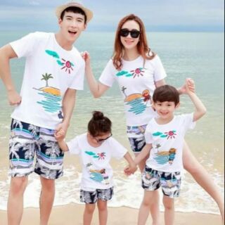 Combo áo gia đình khách sỉ