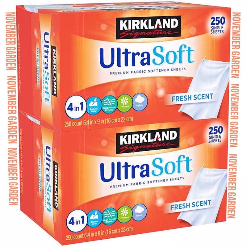 Giấy thơm quần áo Kirkland Mỹ 250 tờ