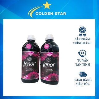 Xả vải lenor đen hương hoa sen đức 1.08l